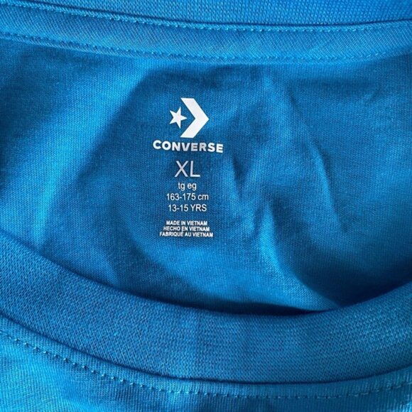 Converse Chuck Taylor Boys Tee Shirt NWT Size XL (13-15 Yrs) - Picture 3 of 3